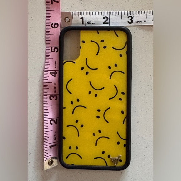 Wildflowers Bright Yellow Smiley iPhone Case - Picture 4 of 6